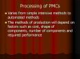 Processing of PMCs PowerPoint PPT Presentation