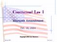 Con Law I PowerPoint PPT Presentation