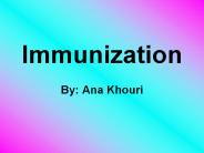 Immunization