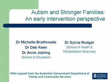 Dr Michelle Braithwaite