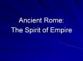 Ancient%20Rome: PowerPoint PPT Presentation