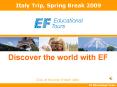 Italy Trip, Spring Break 2009 PowerPoint PPT Presentation