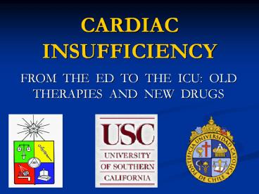 CARDIAC INSUFFICIENCY