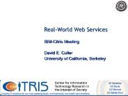 RealWorld Web Services