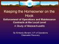 Keeping the Homeowner on the Hook PowerPoint PPT Presentation
