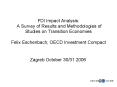 FDI Impact Analysis: A Survey of Results and Methodologies of Studies on Transition Economies Felix PowerPoint PPT Presentation