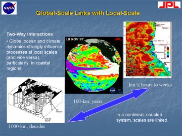 Global-Scale Links with Local-Scale