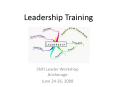 Leadership Training PowerPoint PPT Presentation