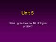 What rights does the Bill of Rights protect PowerPoint PPT Presentation