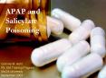 APAP and Salicylate Poisoning PowerPoint PPT Presentation