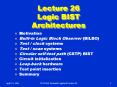 Lecture 26 Logic BIST Architectures PowerPoint PPT Presentation