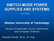 SWITCH-MODE POWER SUPPLIES AND SYSTEMS