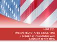 HIST 221: THE UNITED STATES SINCE 1865 PowerPoint PPT Presentation