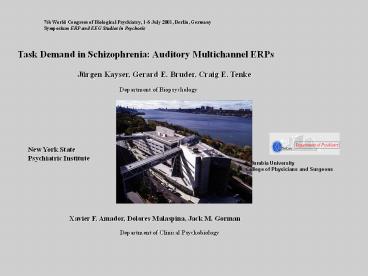 Task%20Demand%20in%20Schizophrenia:%20Auditory%20Multichannel%20ERPs