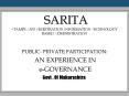 SARITA STAMPS AND REGISTRATION INFORMATION TECHNOLOGY BASED ADMINISTRATION PowerPoint PPT Presentation