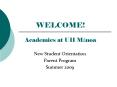 WELCOME Academics at UH Manoa PowerPoint PPT Presentation