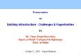 Presentation  on Building Infrastructure : Challenges PowerPoint PPT Presentation