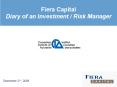 Fiera Capital Diary of an Investment Risk Manager PowerPoint PPT Presentation