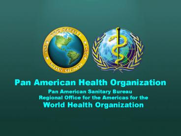 Pan American Health Organization