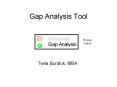 Gap Analysis Tool PowerPoint PPT Presentation