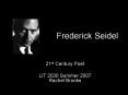 Frederick Seidel PowerPoint PPT Presentation