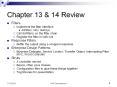 Chapter 13 PowerPoint PPT Presentation