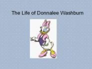 The Life of Donnalee Washburn