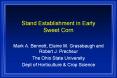 Stand Establishment in Early Sweet Corn PowerPoint PPT Presentation