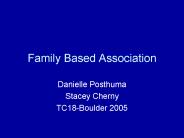 Family Based Association