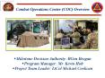 Combat Operations Center COC Overview PowerPoint PPT Presentation