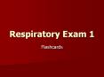 Respiratory Exam 1 PowerPoint PPT Presentation