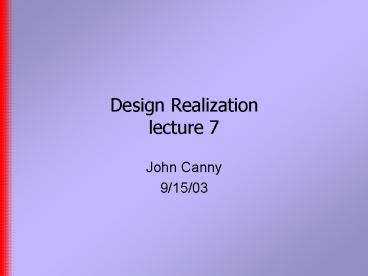 presentation player overlay