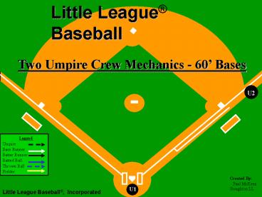 Two Man Mechanics 60' Bases