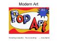 Modern Art PowerPoint PPT Presentation
