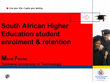 South African Higher Education student enrolment