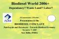 Biodiesel World 2006 Dependancy Waste Land Labor PowerPoint PPT Presentation