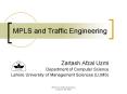MPLS and Traffic Engineering PowerPoint PPT Presentation