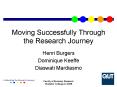 Moving Successfully Through the Research Journey PowerPoint PPT Presentation