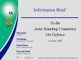 Information Brief PowerPoint PPT Presentation