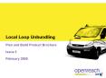 Local Loop Unbundling Plan and Build Product Brochure Issue 3 February 2009 PowerPoint PPT Presentation