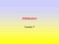 Attribution PowerPoint PPT Presentation