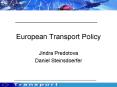 European Transport Policy PowerPoint PPT Presentation