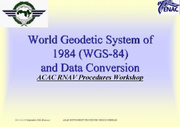 ACAC RNAV Procedures Workshop