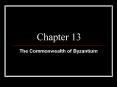 The Commonwealth of Byzantium PowerPoint PPT Presentation