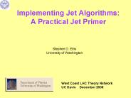 Implementing Jet Algorithms: A Practical Jet Primer