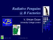 Radiative Penguins B Factories