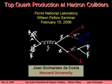 Top Quark Production at Hadron Colliders