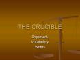 THE CRUCIBLE PowerPoint PPT Presentation