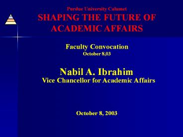 Purdue University Calumet