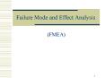 Failure Mode and Effect Analysis PowerPoint PPT Presentation